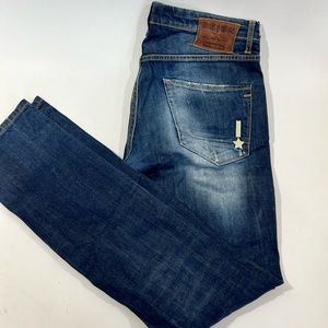 REIGN Italia Men’s Jeans Size 31 Made In Italy One Of A Kind Rare Find Unique